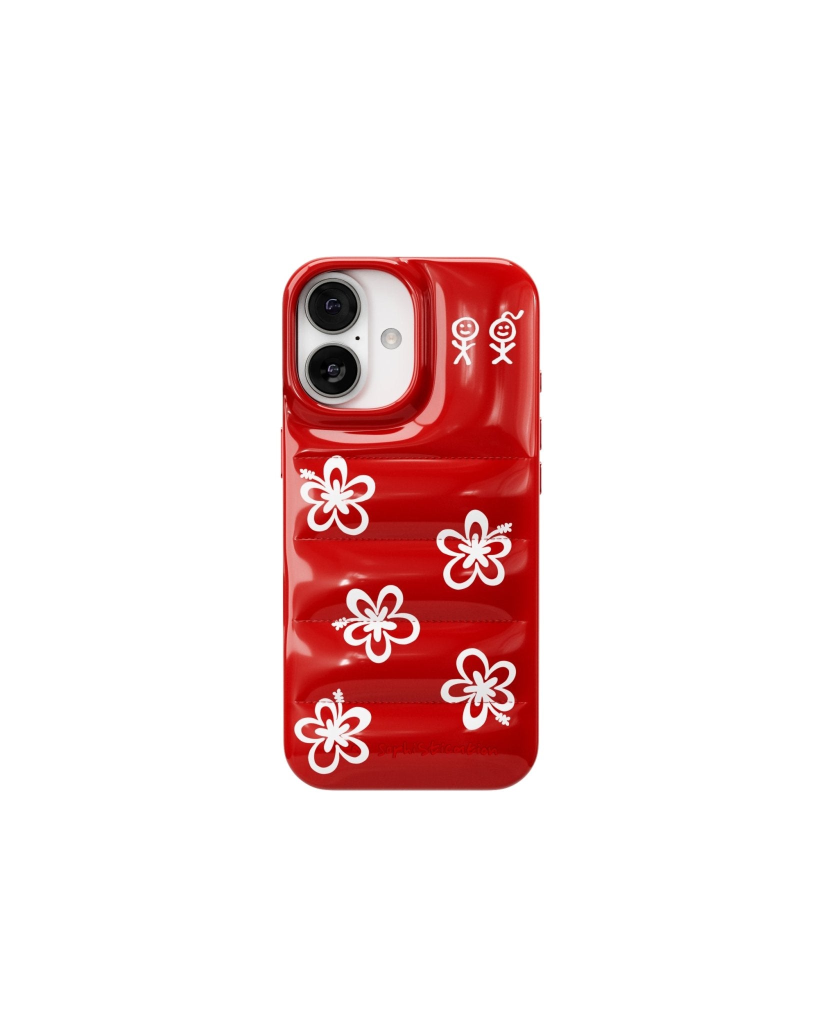 iPhoneアクセサリー urbansophistication iPhone17 the-puffer-case-hibiscus-01-in