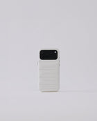 The Puffer Case® - Marshmallow Latte, studio photograph | studio-flat| phone-size_iphone-18-pro-max|