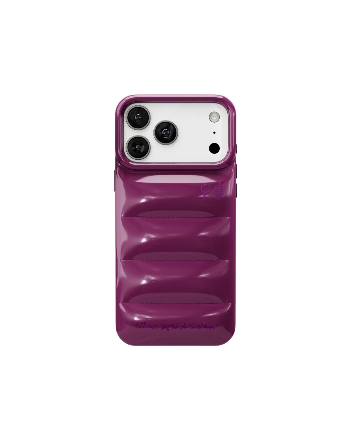 The Puffer Case® - Mixed Berries, rear view | phone-size_iphone-17-pro-max|