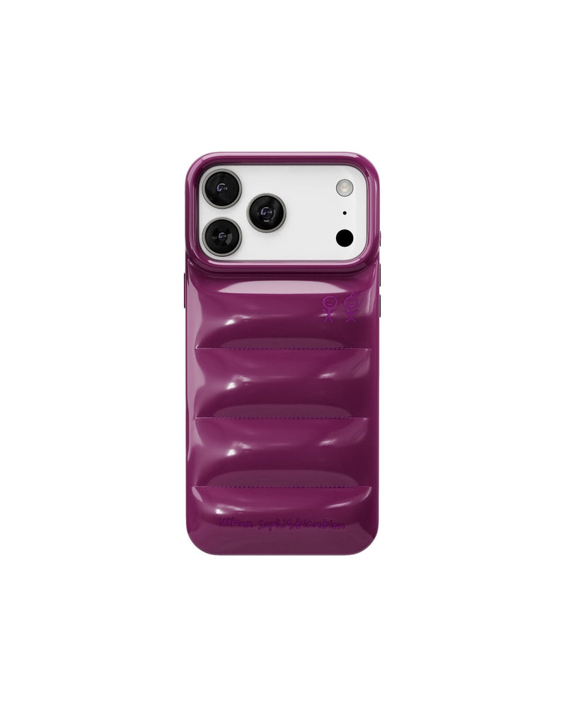 The Puffer Case® - Mixed Berries, rear view | phone-size_iphone-17-pro-max|
