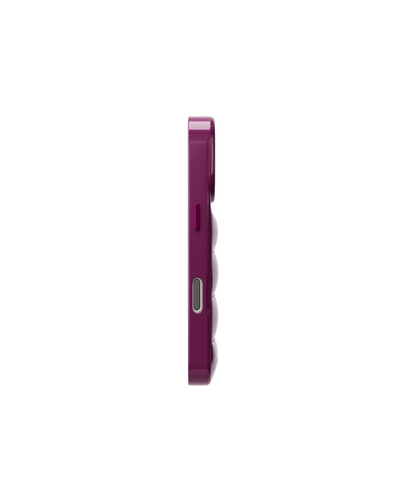 The Puffer Case® - Mixed Berries, side view | phone-size_iphone-17-pro|