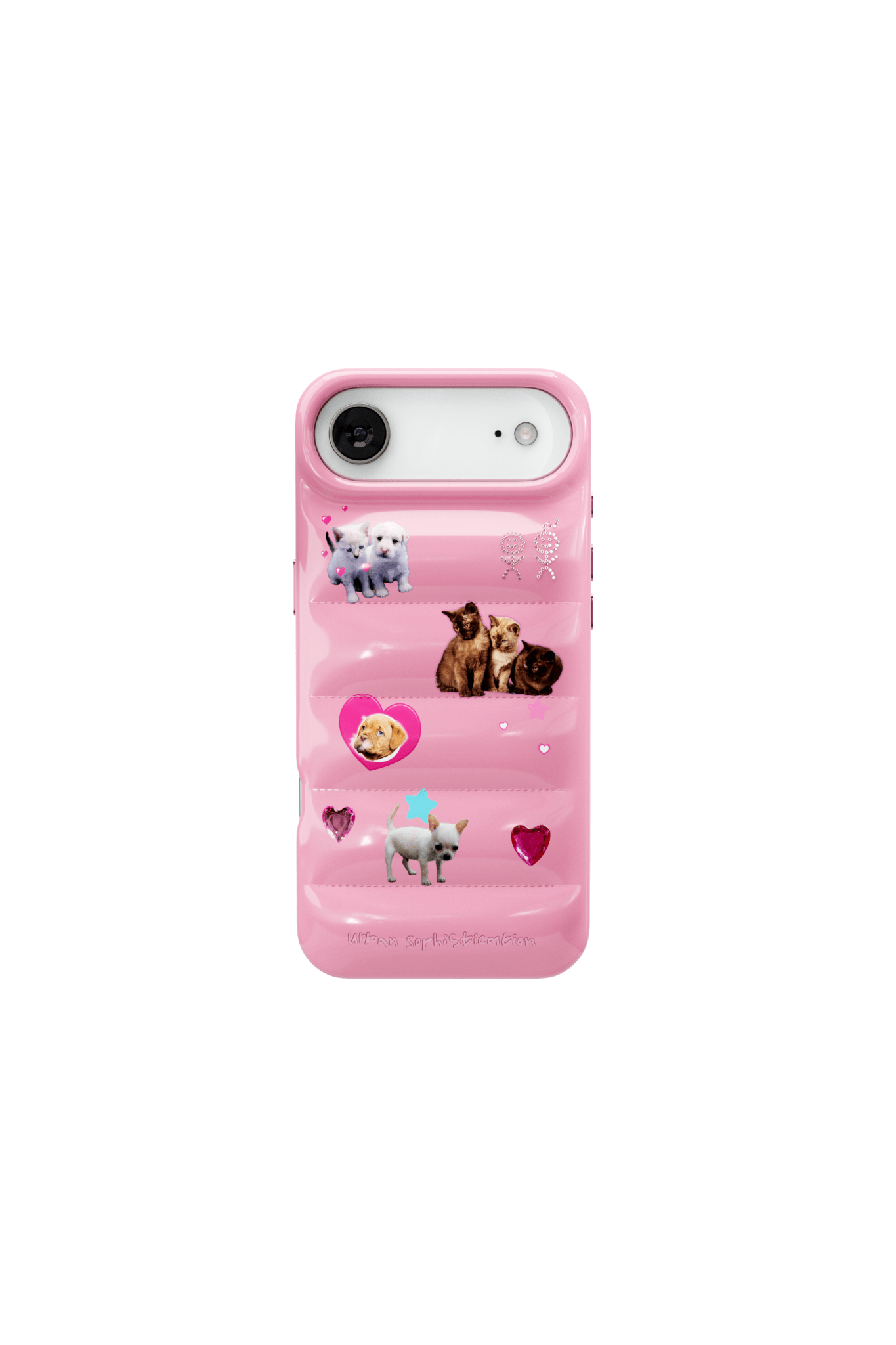 ★UrbanSophistication★The PUFFER CASE★Puppy Crush The Puffer Case® - Puppy Crush | Urban Sophistication