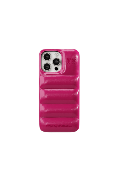The Puffer Case® - Raspberry | Urban Sophistication The Puffer Case® - Raspberry | Urban Sophistication