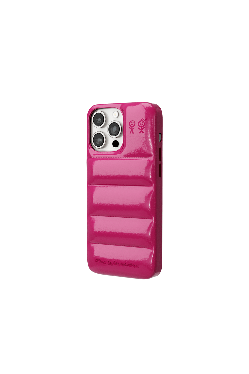 The Puffer Case® - Raspberry | Urban Sophistication The Puffer Case® - Raspberry | Urban Sophistication
