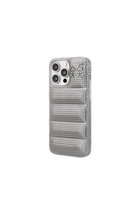 The Puffer Case® - Rhinestones in Silver | Urban Sophistication The Puffer Case® - Rhinestones in Silver | Urban Sophistication