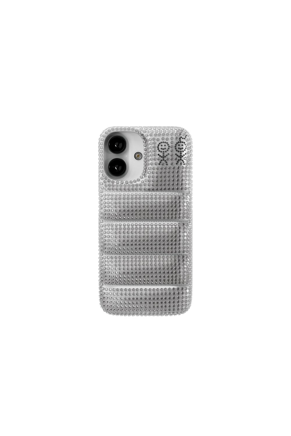 The Puffer Case® - Rhinestones in Silver | Urban Sophistication The Puffer Case® - Rhinestones in Silver | Urban Sophistication
