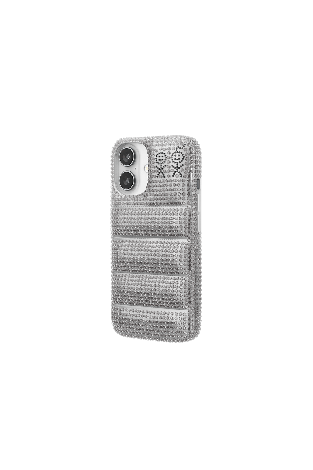 The Puffer Case® - Rhinestones in Silver | Urban Sophistication The Puffer Case® - Rhinestones in Silver | Urban Sophistication