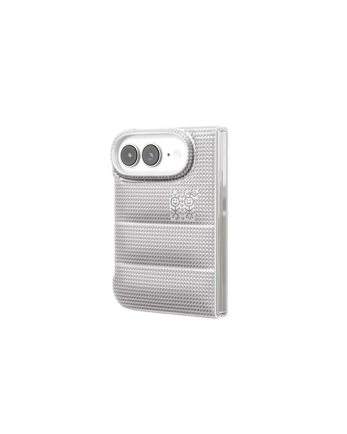 The Puffer Case® - Rhinestones in Silver