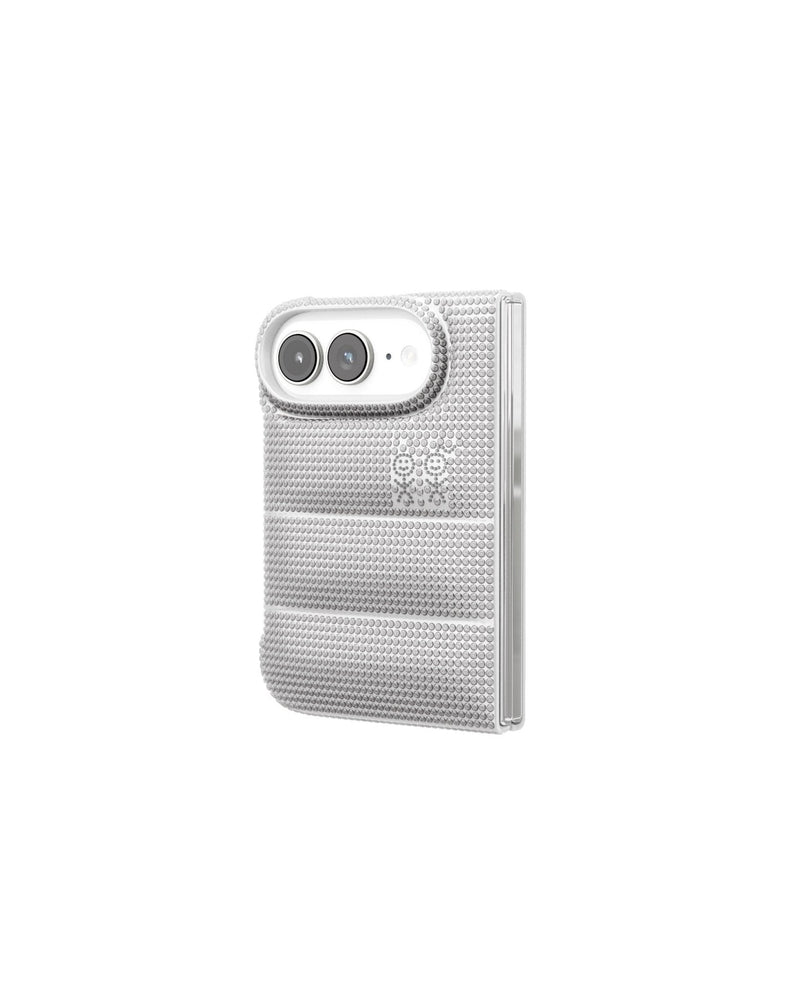 The Puffer Case® - Rhinestones in Silver