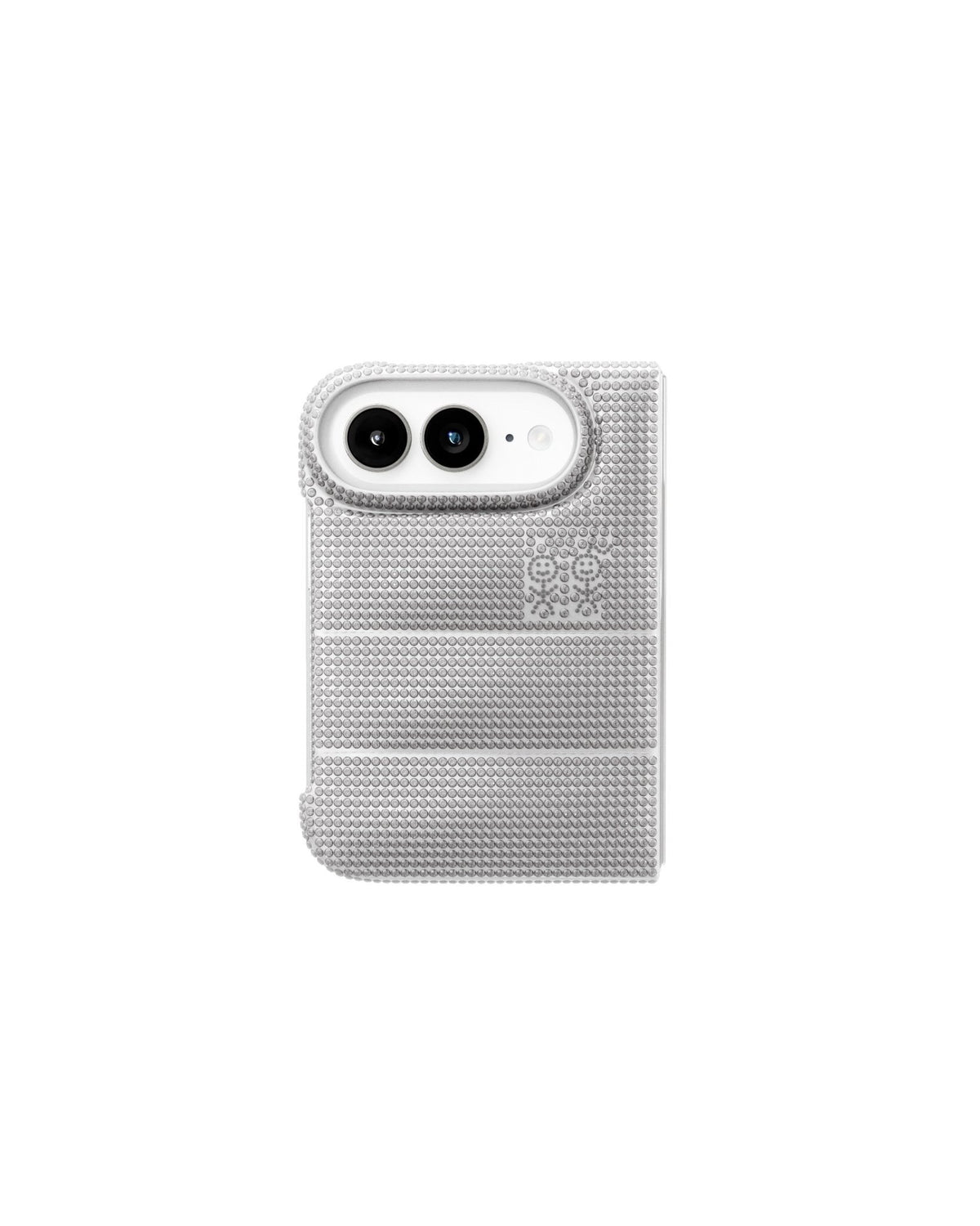 The Puffer Case® - Rhinestones in Silver