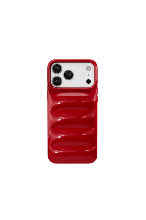 こきんちゃん THE PUFFER CASE iPhone15Pro The Puffer Case® - Chrome こきんちゃん THE PUFFER CASE iPhone15Pro The Puffer Case® - Chrome