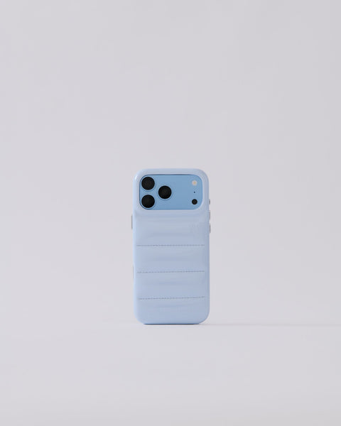 The Puffer Case® - Slushy, studio photograph | studio-flat| phone-size_iphone-18-pro-max|