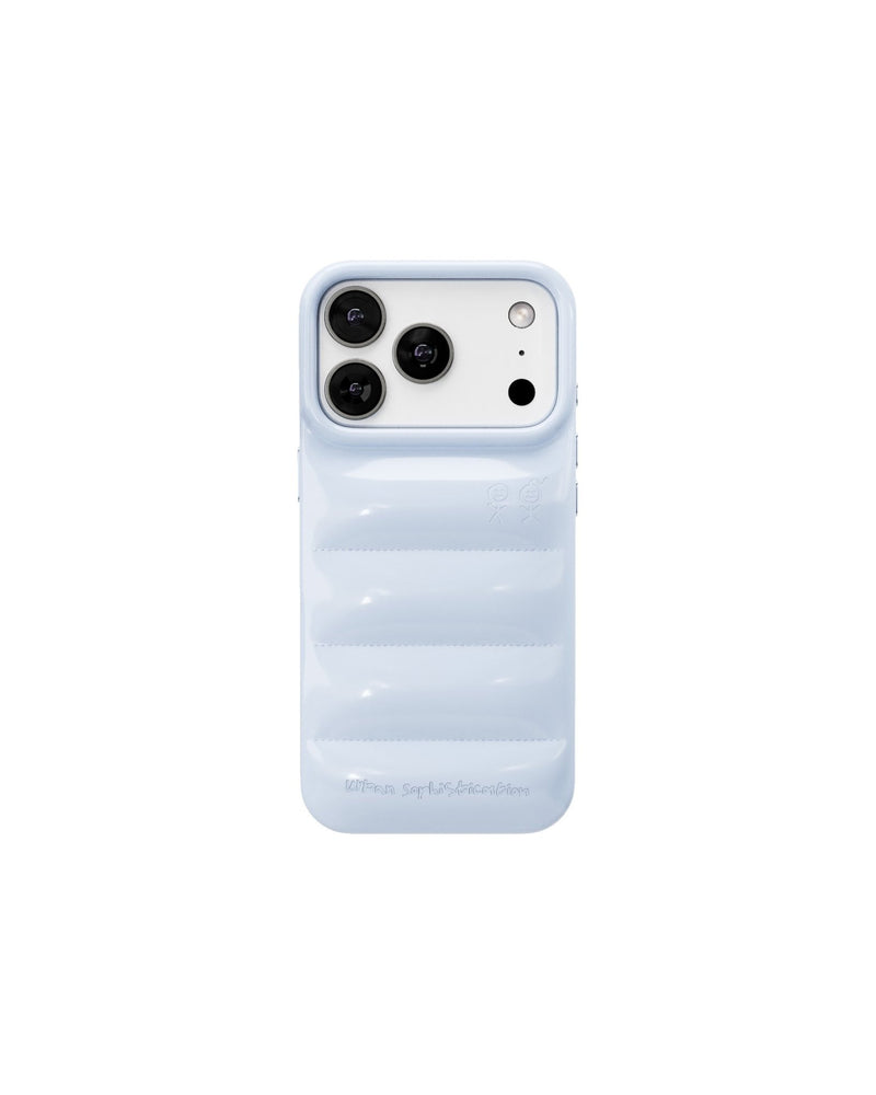 The Puffer Case® - Slushy, rear view | phone-size_iphone-17-pro|