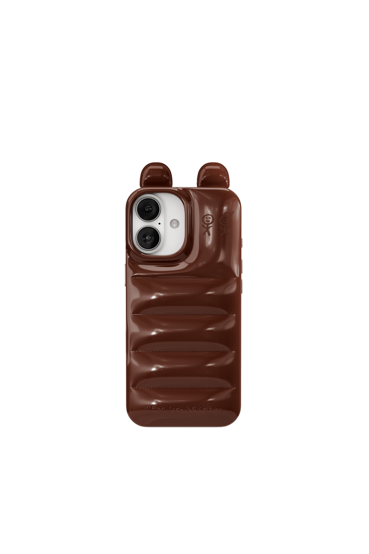 アーバンソフィスティケーションTEDDY BEAR iPhone17promax The Puffer Case® - Teddy Bear | Urban Sophistication