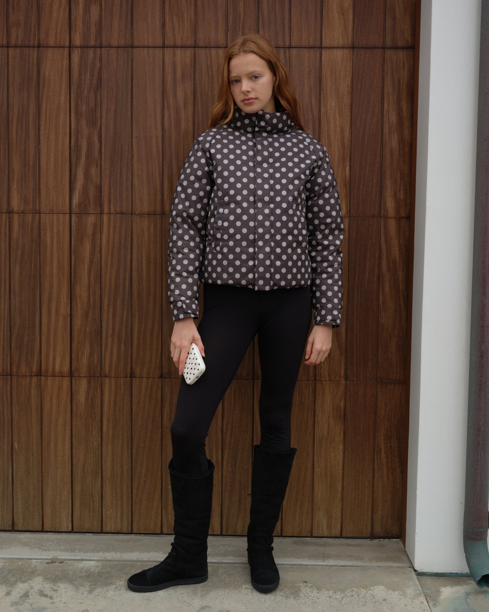 The Puffer Jacket (Classic) in Cookies & Cream