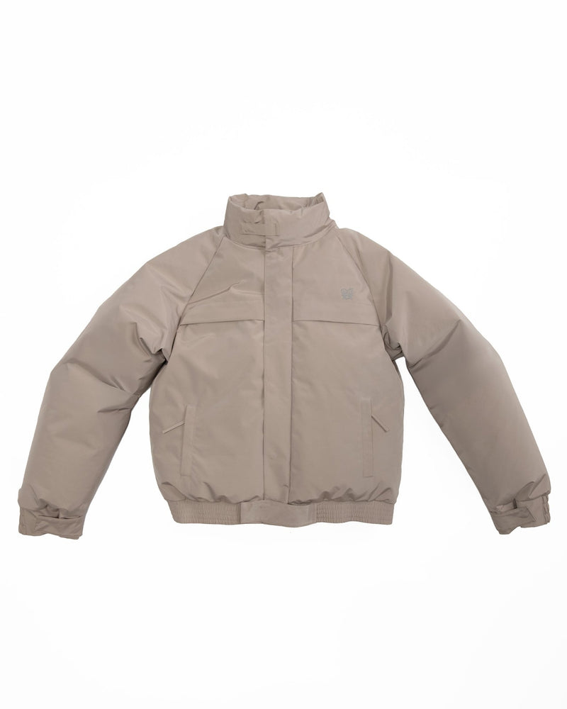 The Puffer Jacket (Trench) in Oat Milk