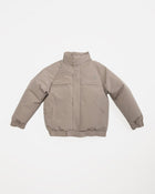 The Puffer Jacket (Trench) in Oat Milk