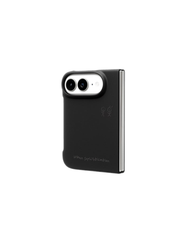 The Skinny Case - Black, angled view | phone-size_iphone-duo|
