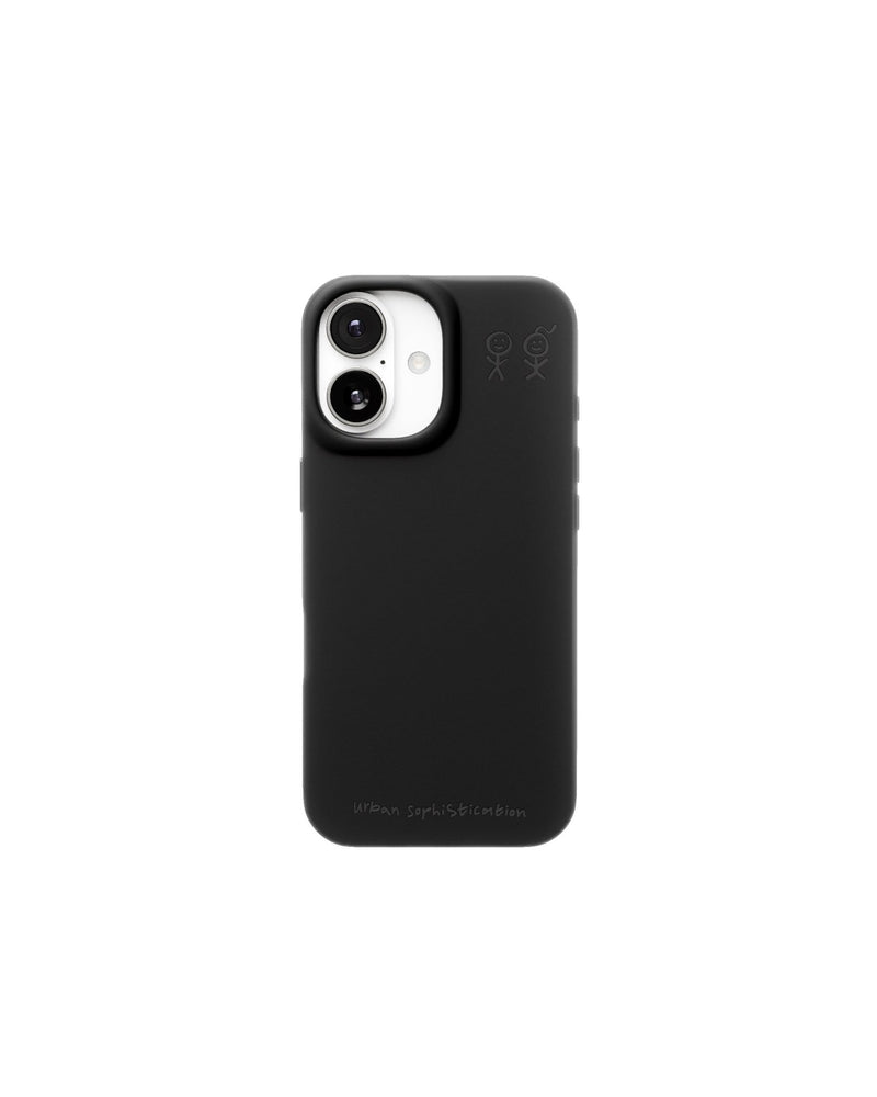 The Skinny Case - Black, rear view | phone-size_iphone-17|