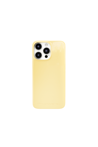 urban sophistication iPhone15Pro ケースイエロー the-skinny-case-butter-