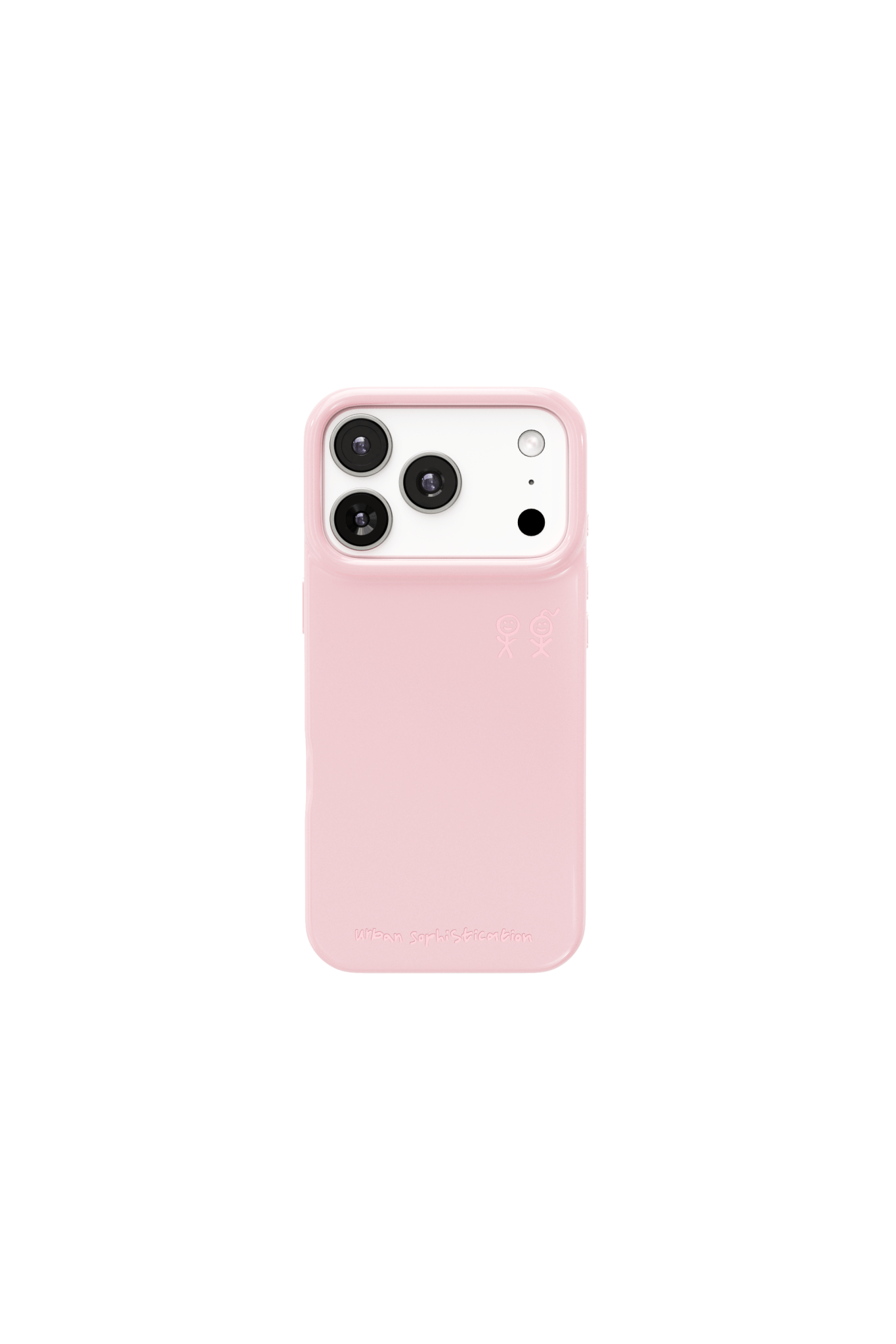 urban sophistication iPhone 17Pro ピンク the-skinny-case-pink-gloss-