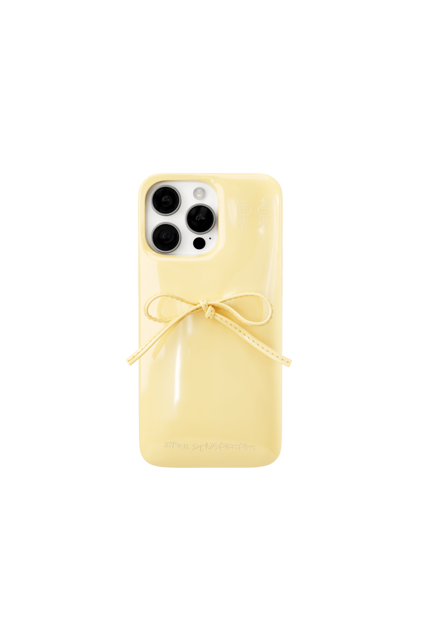 Urban Sophistication BOWリボン iPhone15Pro The Soap Case® - Bow in Pink | Urban Sophistication