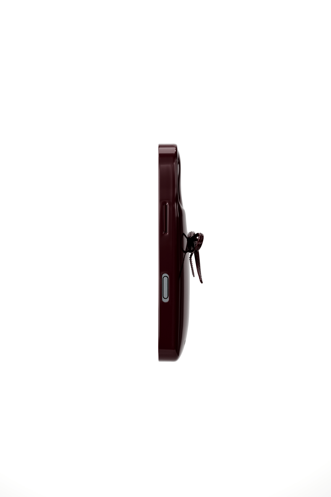The Soap Case® - Delicate Bow in Dark Cherry