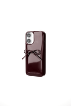 The Soap Case® - Delicate Bow in Dark Cherry