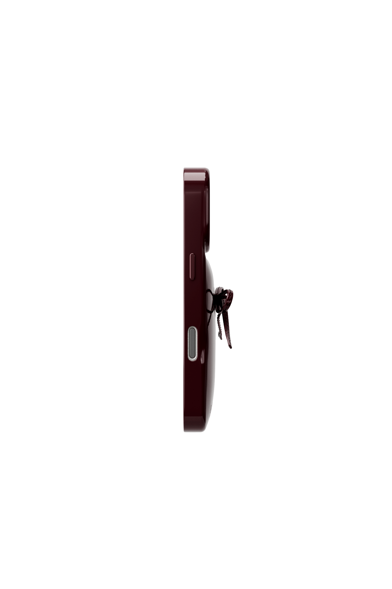 The Soap Case® - Delicate Bow in Dark Cherry