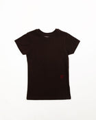 Tight Hug T-Shirt in Dark Brown