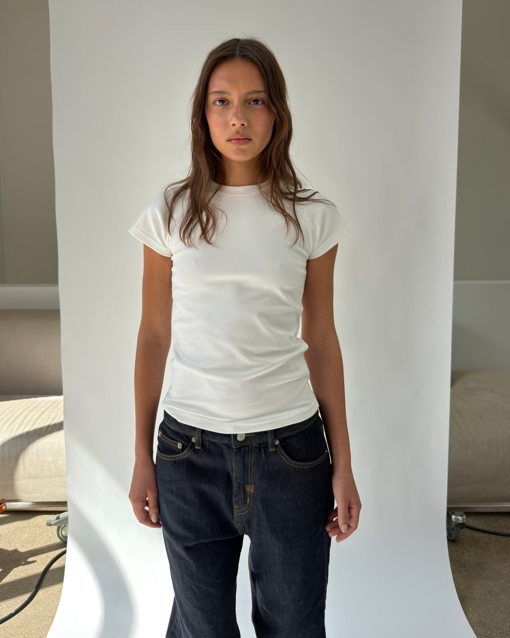 Tight Hug T-Shirt in White