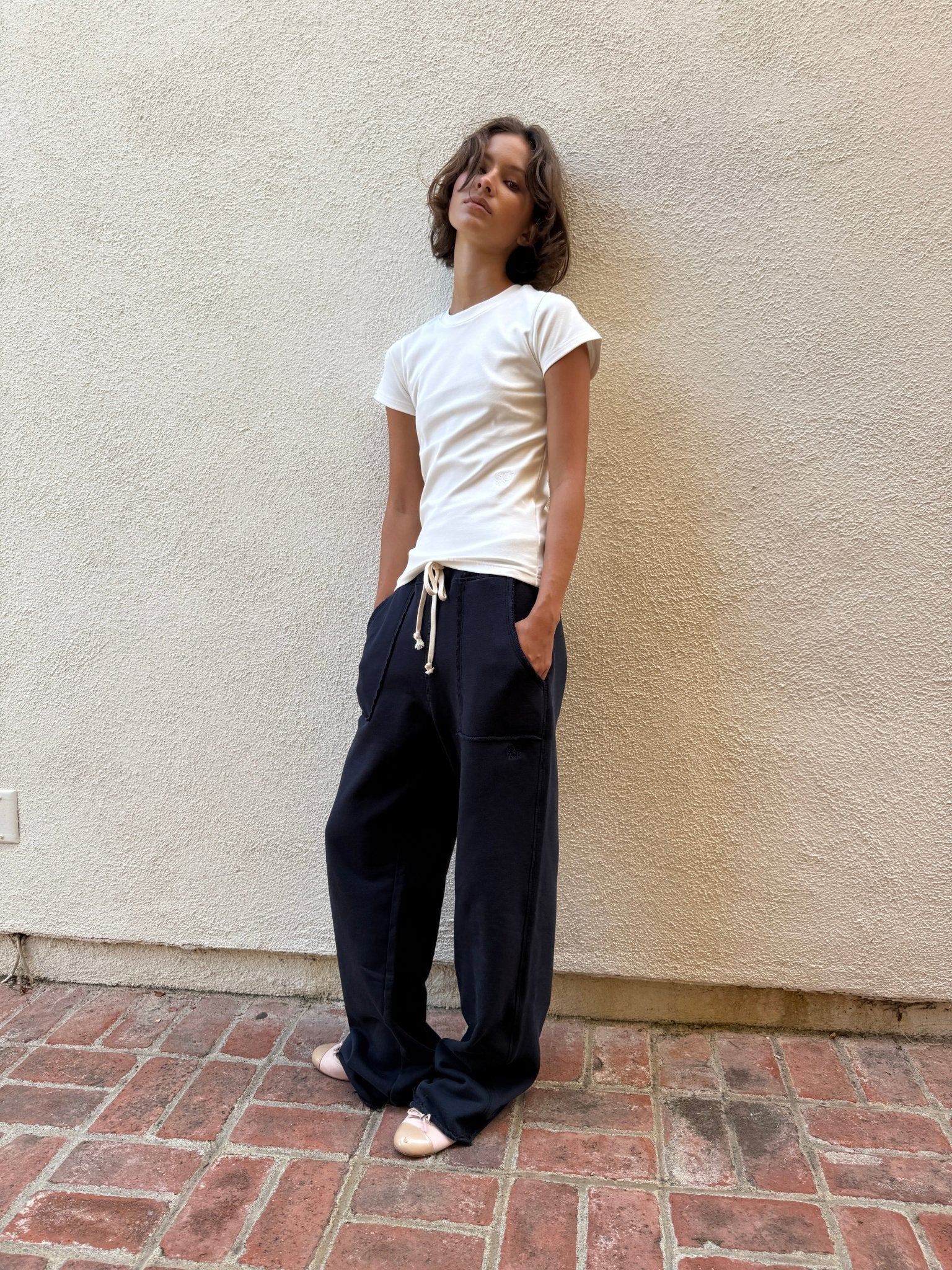 Tight Hug T-Shirt in White