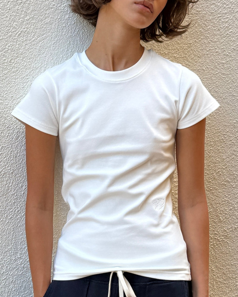 Tight Hug T-Shirt in White