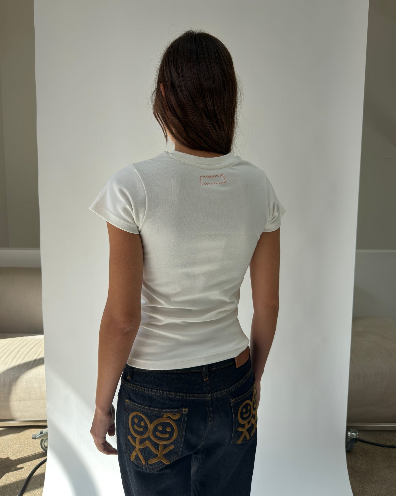Tight Hug T-Shirt in White