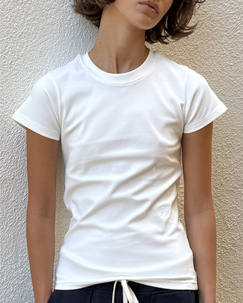 Tight Hug T-Shirt in White