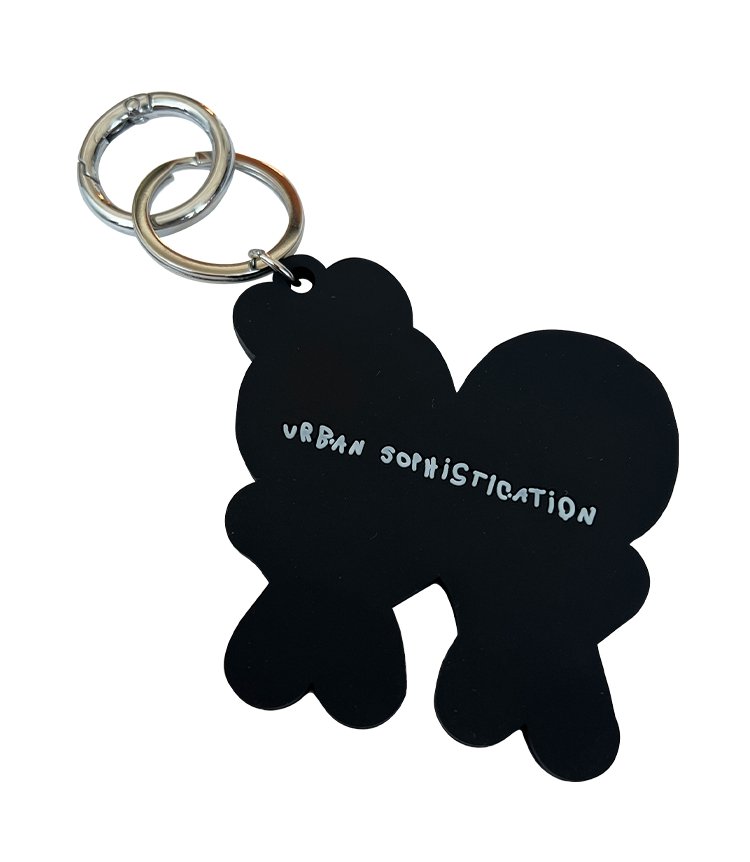 US Logo Rubber Keychain - Urban Sophistication