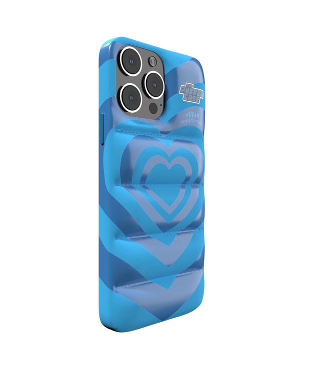THE PUFFER CASE® - BLUE POWER PUFFER - Urban Sophistication