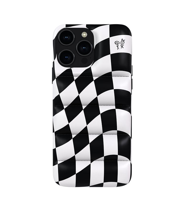THE PUFFER CASE™ - CHECKERED - Urban Sophistication
