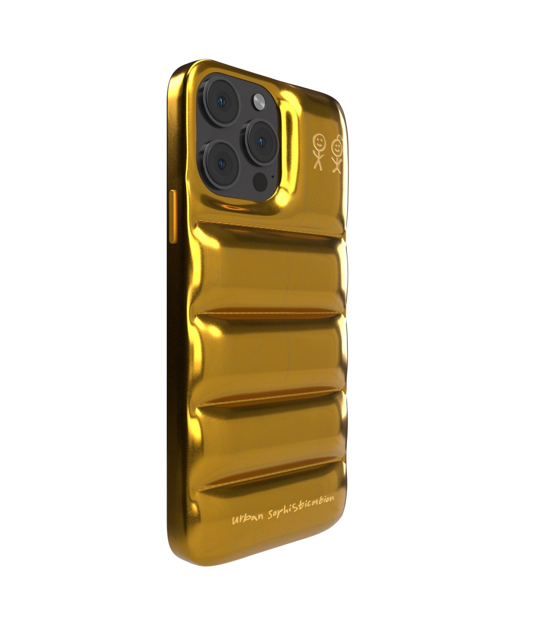 THE PUFFER CASE® - GOLD – Urban Sophistication