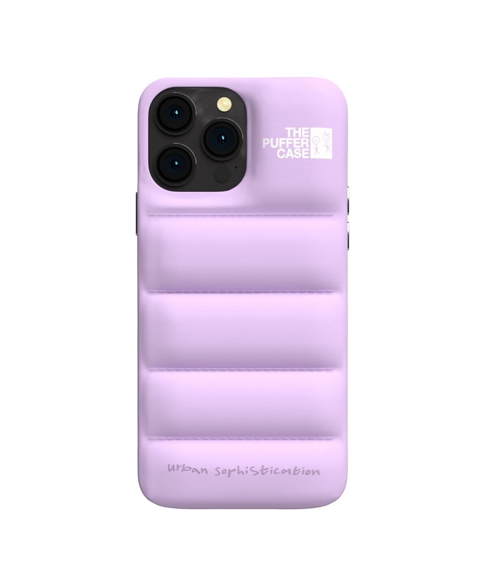 THE PUFFER CASE - LILAC - Urban Sophistication