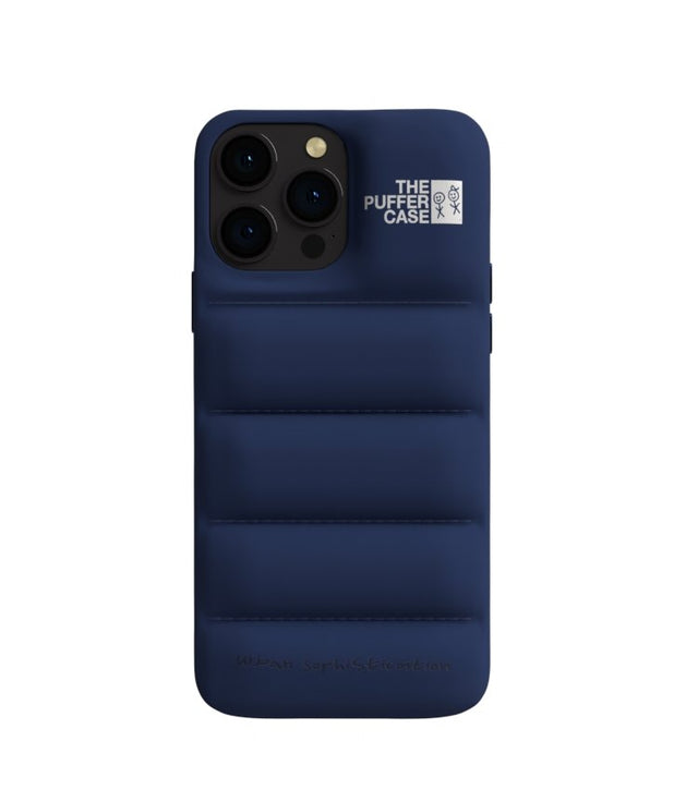 THE PUFFER CASE - NAVY BLUE - Urban Sophistication